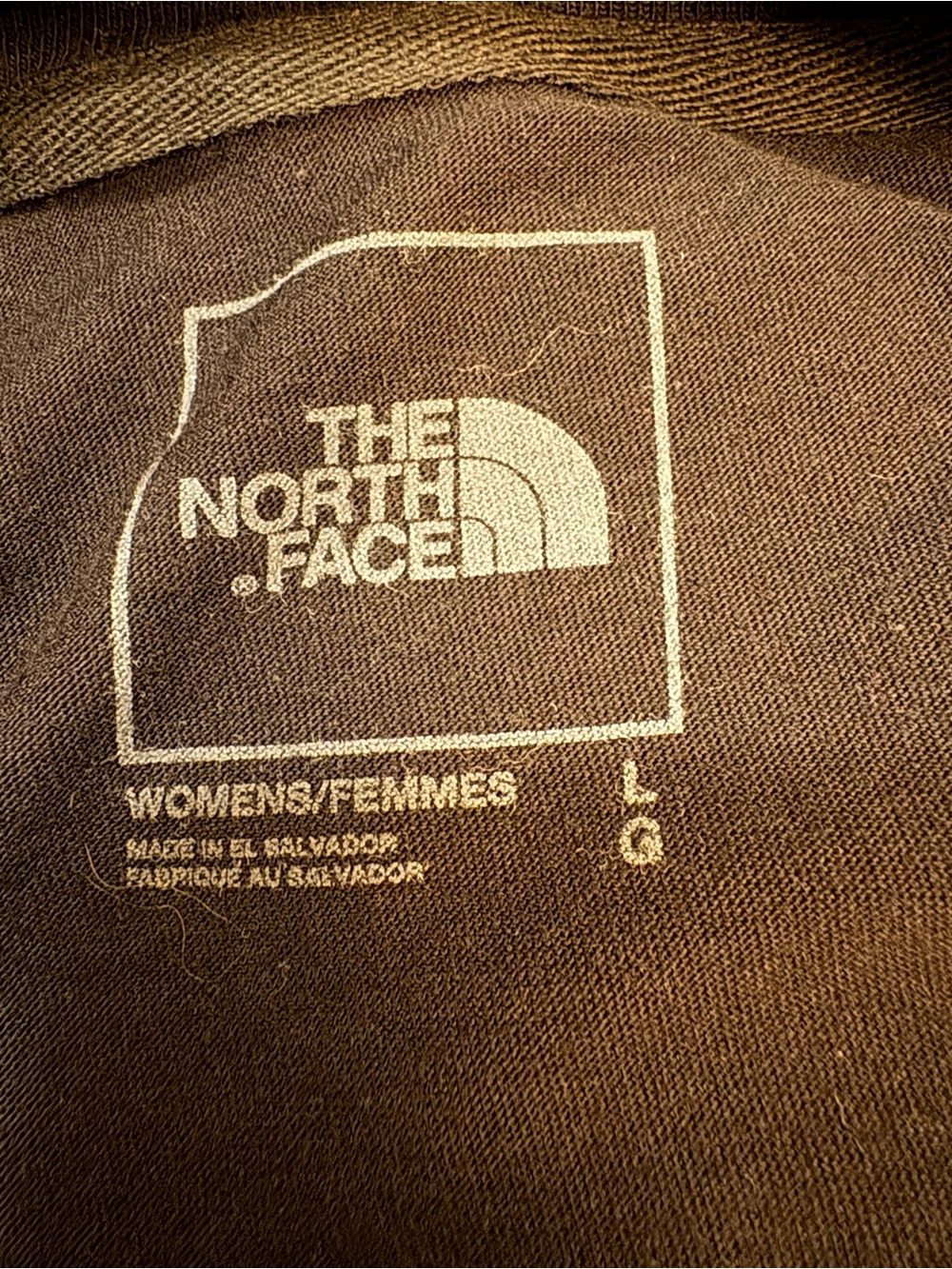 The North Face Black Tee with Multicolor Gradient Logo - Picture 5 of 7